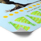 Poster Jeu de fête : Épingler le Casquette sur le Dinosau (Coin)