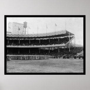 Poster Jeu de football de la Marine 1916