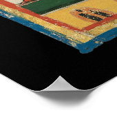 Poster Jeu de jacquet, Art médiéval du XIVe siècle (Coin)