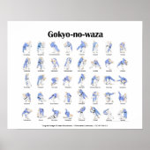 Poster Jeu de judo (Devant)