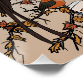 Poster Jeu de Mahjong Birds (Coin)