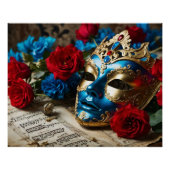 Poster Jeu de Masques et Mélodie (Devant)