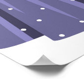 Poster Jeu de mode violet (Coin)