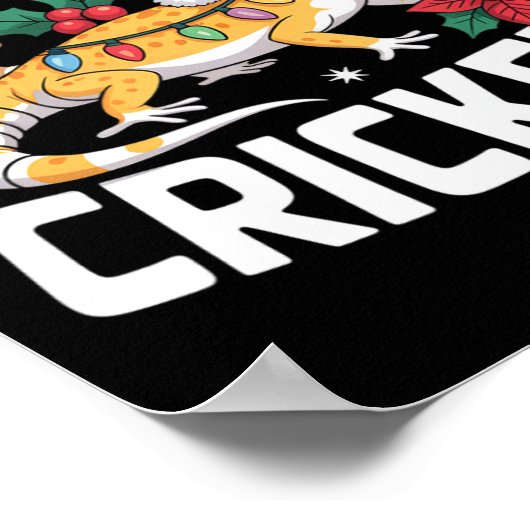 Poster Jeu de Noël Cute Leopard Gecko (Coin)