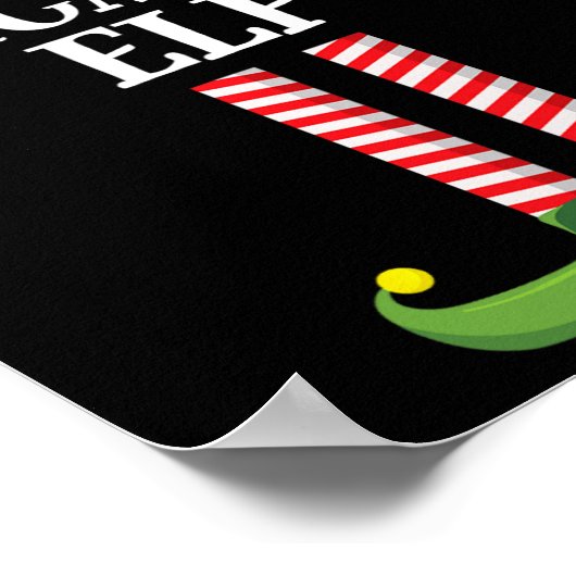 Poster Jeu de Noël du groupe de famille jumelé Elf Sarcas (Coin)