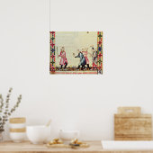Poster Jeu de pelote en plein air (Cuisine)