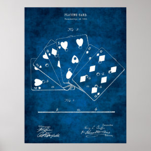 Poster Jeu de Poker Jouer carte Wall Art no 5