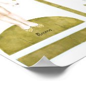 Poster Jeu de poupées Emma et Violet - Lecture ou afficha (Coin)