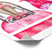 Poster Jeu de poupées en papier Isla et Eliza - Jouer ou  (Coin)