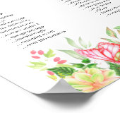 Poster Jeu de questions par téléphone 💍 Fête des mariées (Coin)