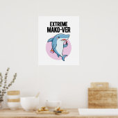 Poster Jeu de requin Mako-ver extrême (Cuisine)
