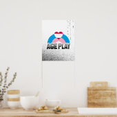POSTER JEU DE RÔLE SUR L'ÂGE ARC-EN-CIEL (Cuisine)