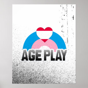 POSTER JEU DE RÔLE SUR L'ÂGE ARC-EN-CIEL