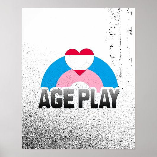 POSTER JEU DE RÔLE SUR L'ÂGE ARC-EN-CIEL (Devant)