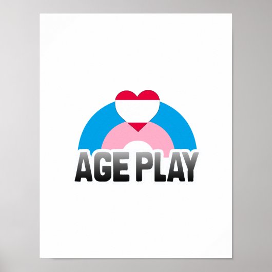 POSTER JEU DE RÔLE SUR L'ÂGE ARC-EN-CIEL (Devant)