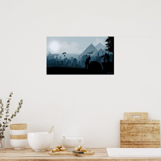 Poster Jeu De Rouille Airdrops Et Jeu D'Exploitation Mini (Cuisine)