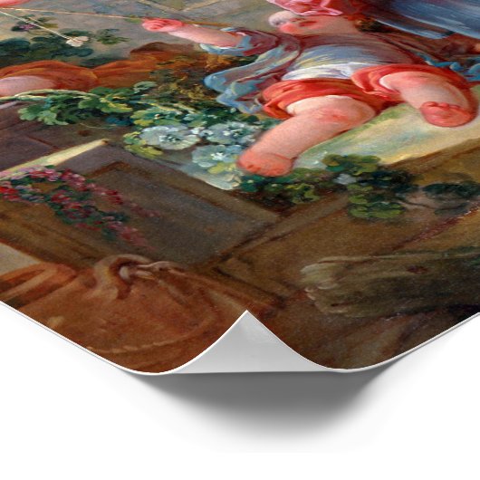 Poster Jeu de Tag, Fragonard (Coin)