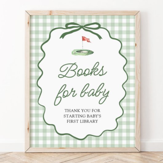 Poster Jeu de tirage au sort de couches pour Baby Shower
