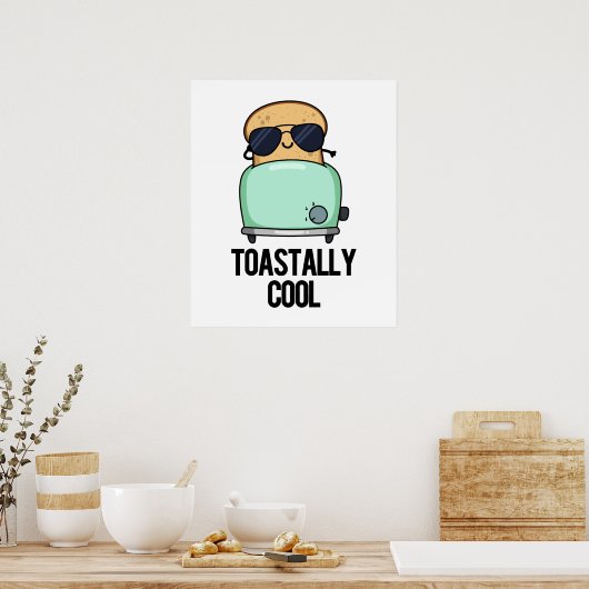Poster Jeu de toast Cool (Cuisine)