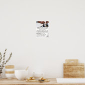 Poster Jeu d'échecs, Club d'échecs Publicité (Cuisine)