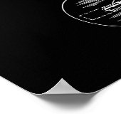 Poster Jeu D'Échecs Et De Vérificateur Brevet (Coin)