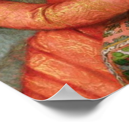 Poster Jeu d'échecs par Sofonisba Anguissola - Vers 1555 (Coin)