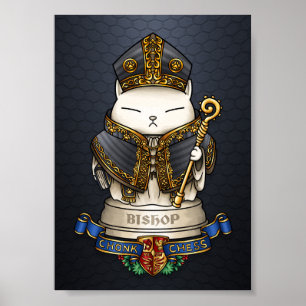 Poster Jeu d'échecs Royal