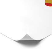 Poster Jeu d'étiquettes cadeaux Motif coloré (Coin)