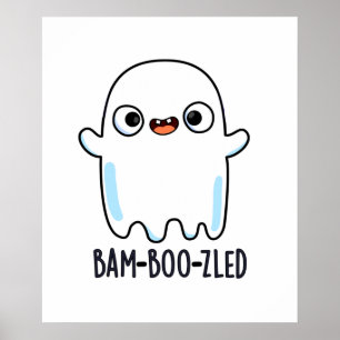 Poster Jeu d'Halloween amusant et confus de Bam-boo-zled