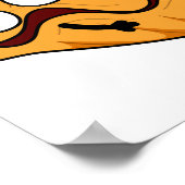 Poster Jeu d'huîtres amusant (Coin)