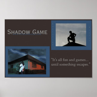 Poster Jeu d'ombre