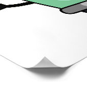 Poster Jeu d'orteils amusant (Coin)