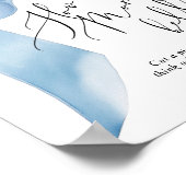 Poster Jeu du ruban bleu Quelle est la taille du ventre d (Coin)