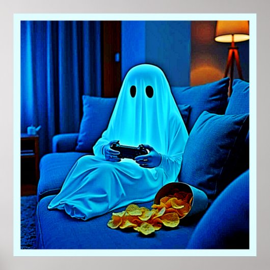 Poster Jeu Ghost Soirée Cosy En Design (Devant)