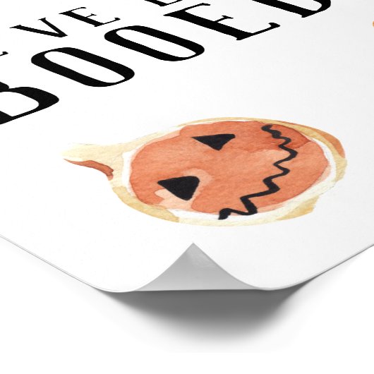 Poster Jeu Halloween Boo Voisin Jeu (Coin)