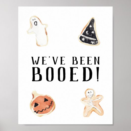 Poster Jeu Halloween Boo Voisin Jeu (Devant)