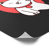 Poster Jeu Japonais Sur Chat Charm - Bon Jeu (Coin)