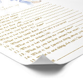 Poster Jeu numérique Champagne Qu'a dit le marié (Coin)