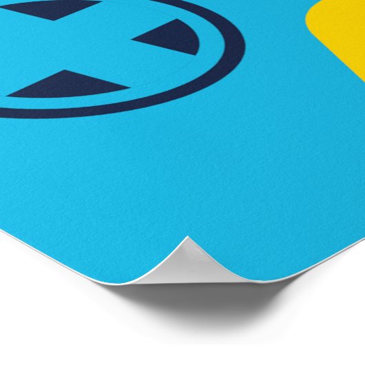 Poster Jeu On & Level Up Vidéo Jeu Garçon Anniversaire (Coin)