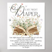 Poster Jeu Pin de couche Nouveau chapitre thème de livre  (Devant)