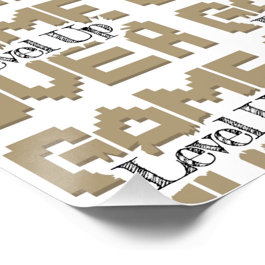 Poster Jeu Plus : Restaurer Le Plaisir De L'Ancienne Écol (Coin)