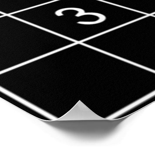 Poster Jeu Sudoku (Coin)