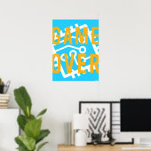 Poster Jeu sur circuit numérique (Bureau à domicile)