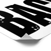 Poster jeu sur retour à l'école blanc (Coin)