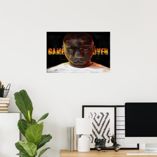 Poster jeu sur santan dave (Bureau à domicile)