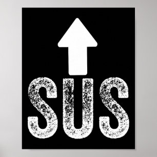 Poster Jeu Sus Idk Bro Bruh Mème Drôle Vidéo Gamer 1