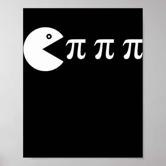 Poster Jeu vidéo amusant rétro PI Day Math Enseignant (Devant)