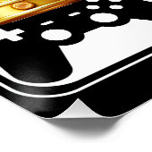 Poster jeu vidéo de veille (Coin)