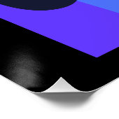 Poster jeu vidéo du contrôleur de joueur rétro (Coin)