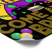 Poster Jeu Vidéo Mardi Gras Costume de Carnaval Police de (Coin)